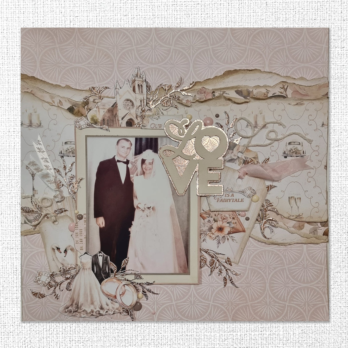 Wedding Joy Tags & Tickets Embossed Die Cuts 34332 - Paper Rose Studio