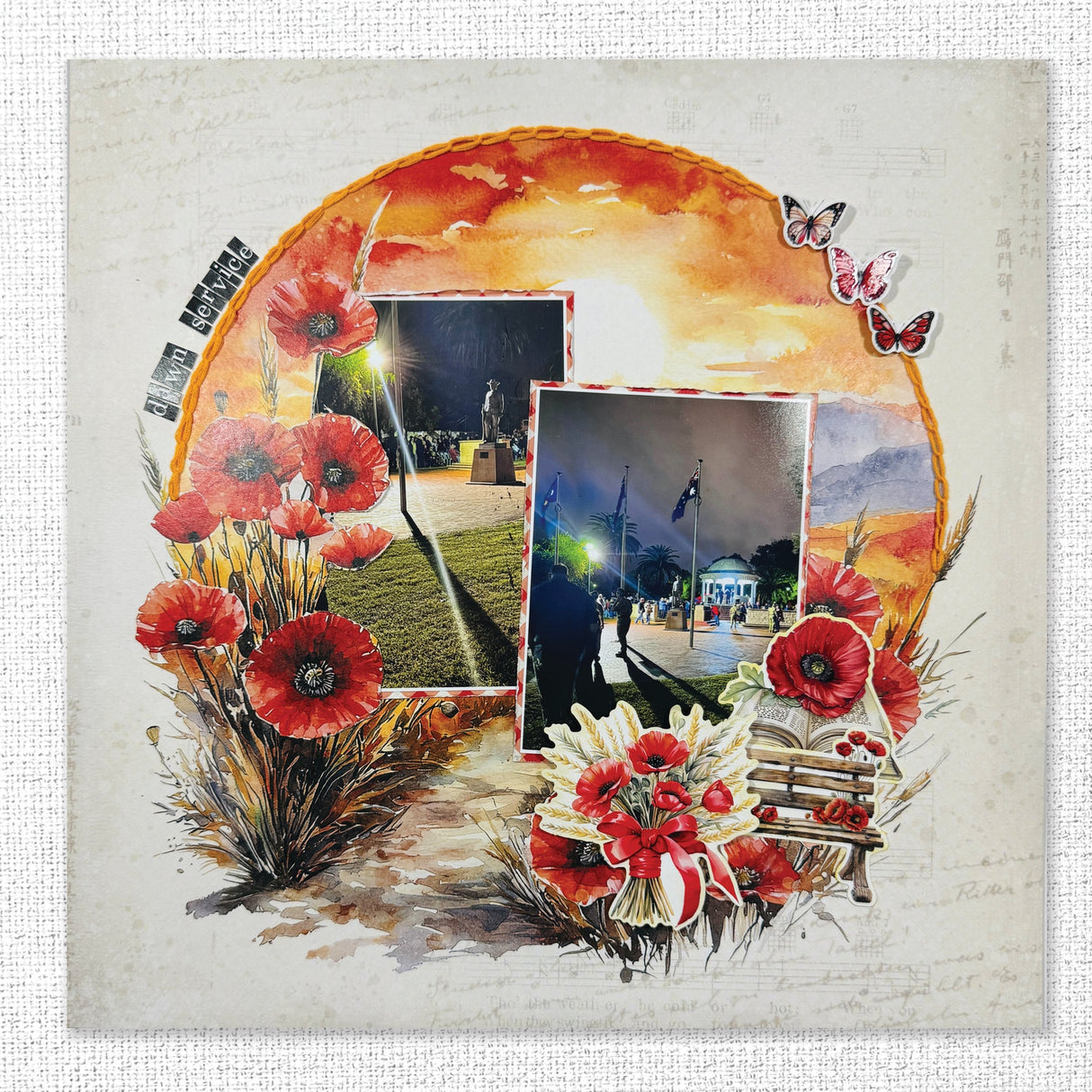 Poppy Garden Basics Embossed Die Cuts 34677 - Paper Rose Studio