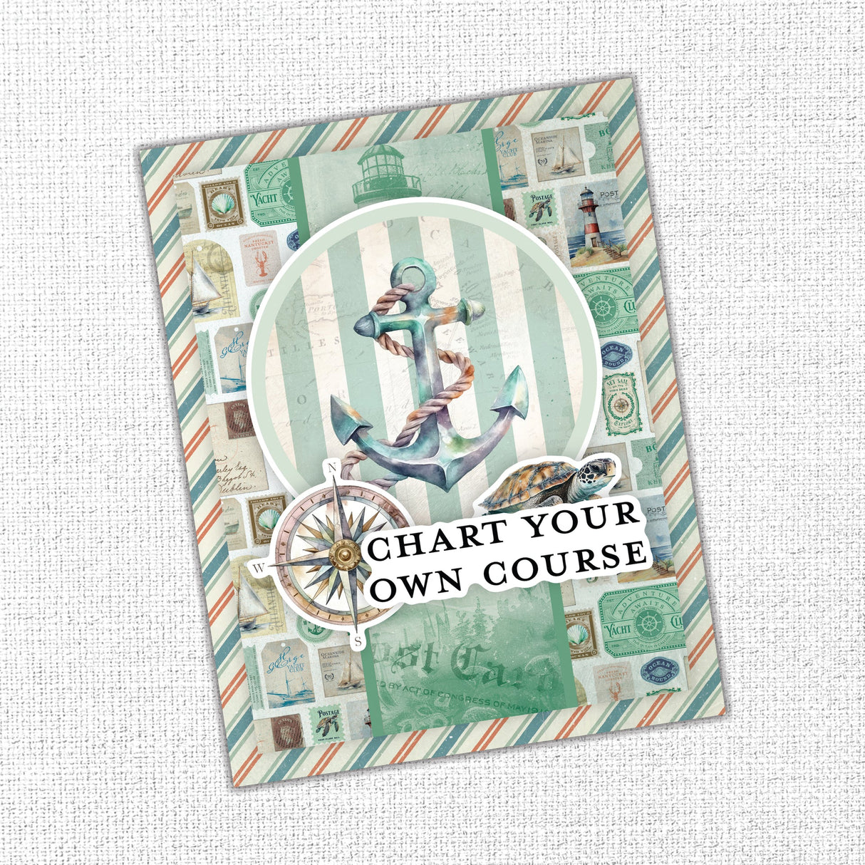 Seaside Memories 6x8" Quick Cards Kit 33804