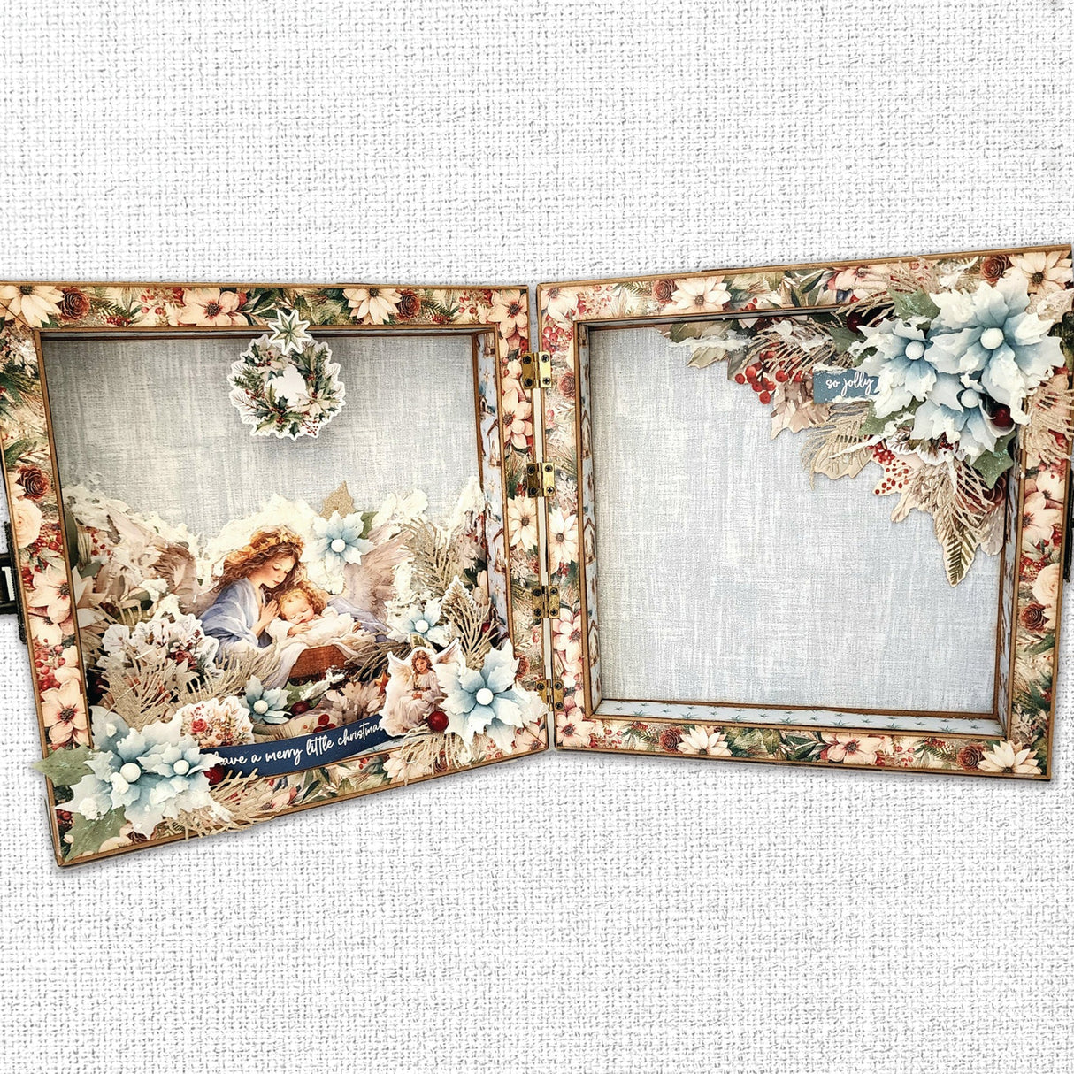 Joy to the World 6x8" Embossed Die Cuts 35524 - Paper Rose Studio