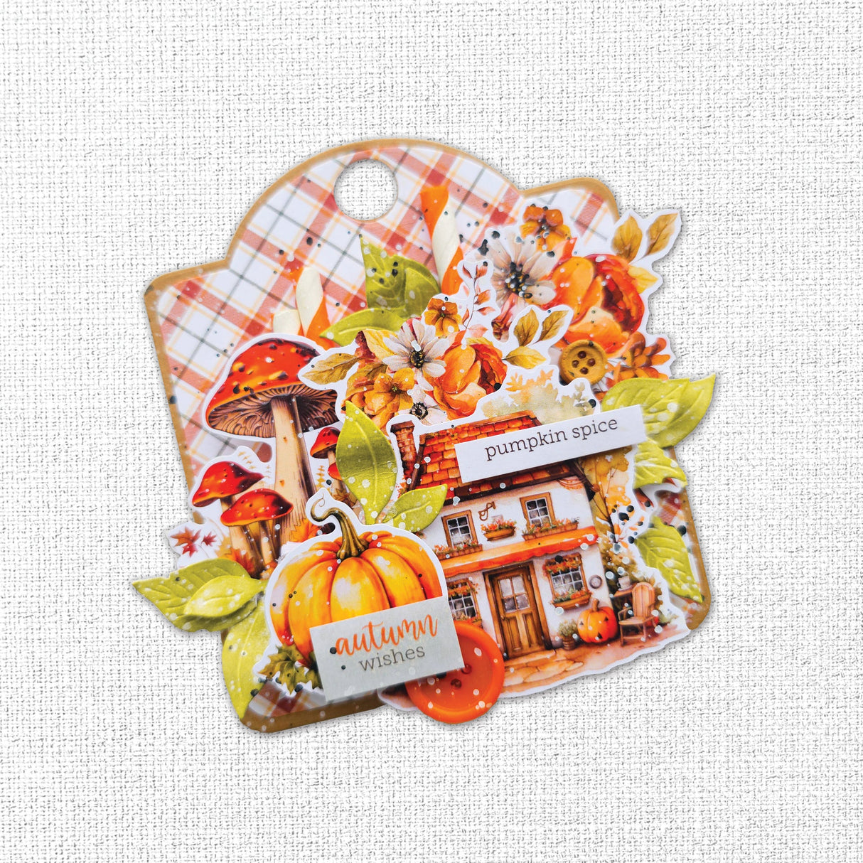 Autumn Florals Embossed Die Cuts 32955 - Paper Rose Studio