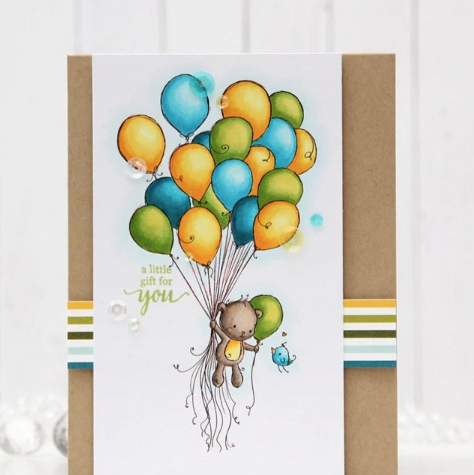 Teddy's Balloons Metal Die 30688 - Paper Rose Studio