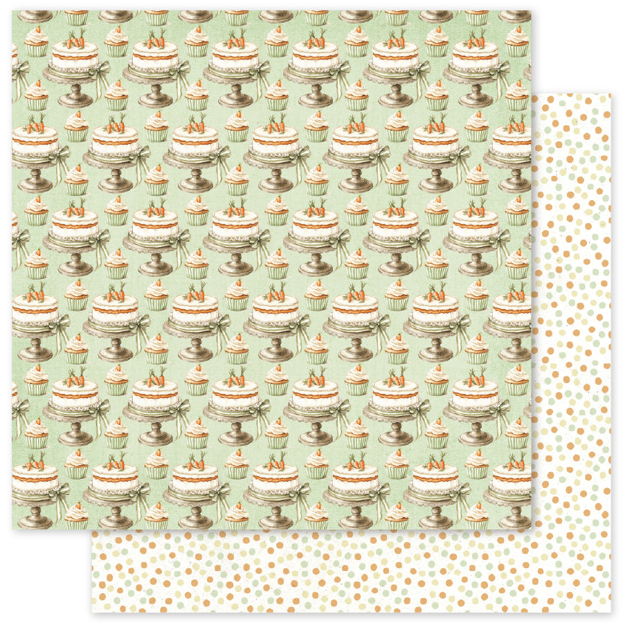 The Carrot Patch Basics F 12x12 Paper (12 pc Bulk Pack) 36304 - Paper Rose Studio