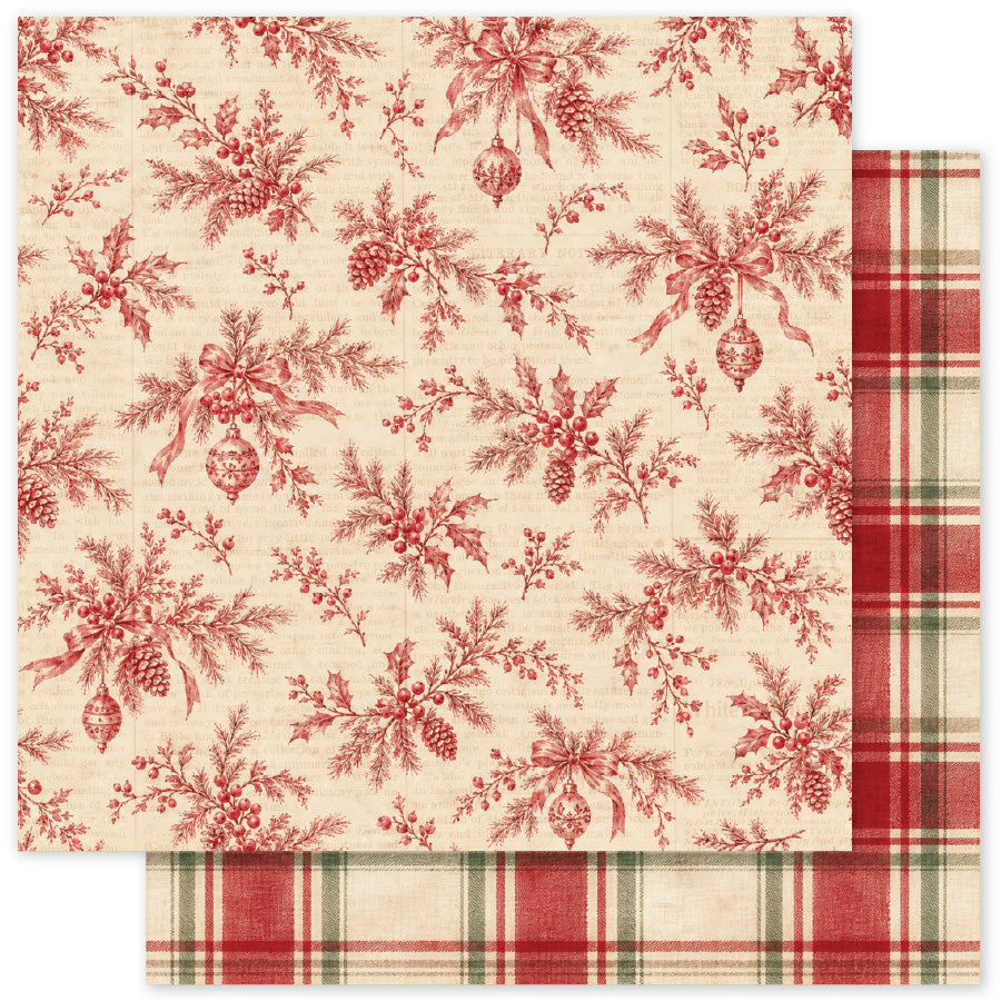 The Christmas Library Basics E 12x12 Paper (12 pc Bulk Pack) 37585
