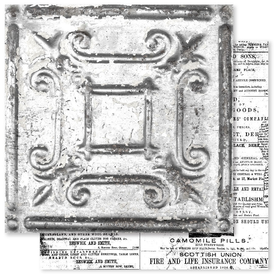 Vintage Backgrounds 1.0 A 12x12 Paper (12pc Bulk Pack) 32364 - Paper Rose Studio