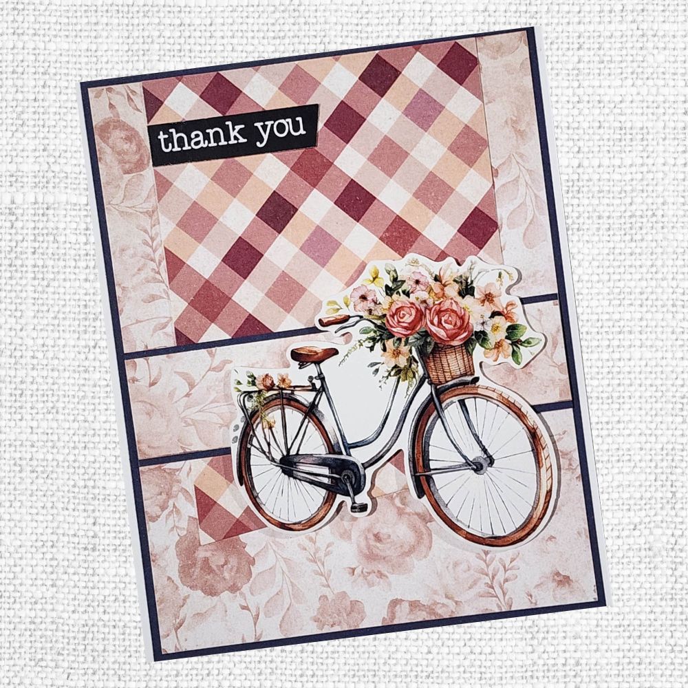 Papercuts Cardmaking Kit - Vintage Rose Papercuts Kit 33810 - Paper Rose Studio