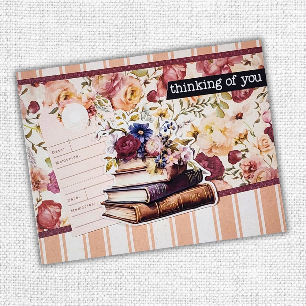 Papercuts Cardmaking Kit - Vintage Rose Papercuts Kit 33810 - Paper Rose Studio