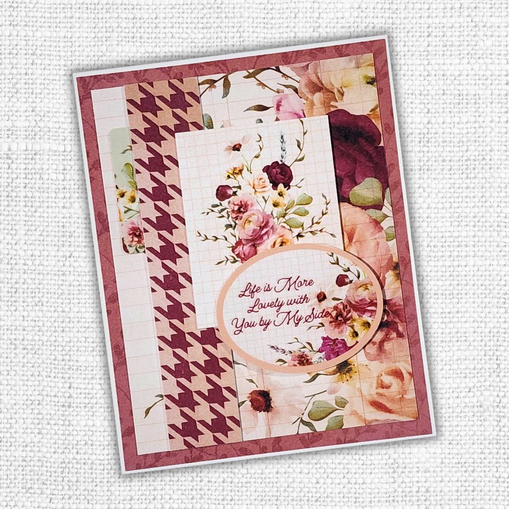 Papercuts Cardmaking Kit - Vintage Rose Papercuts Kit 33810 - Paper Rose Studio