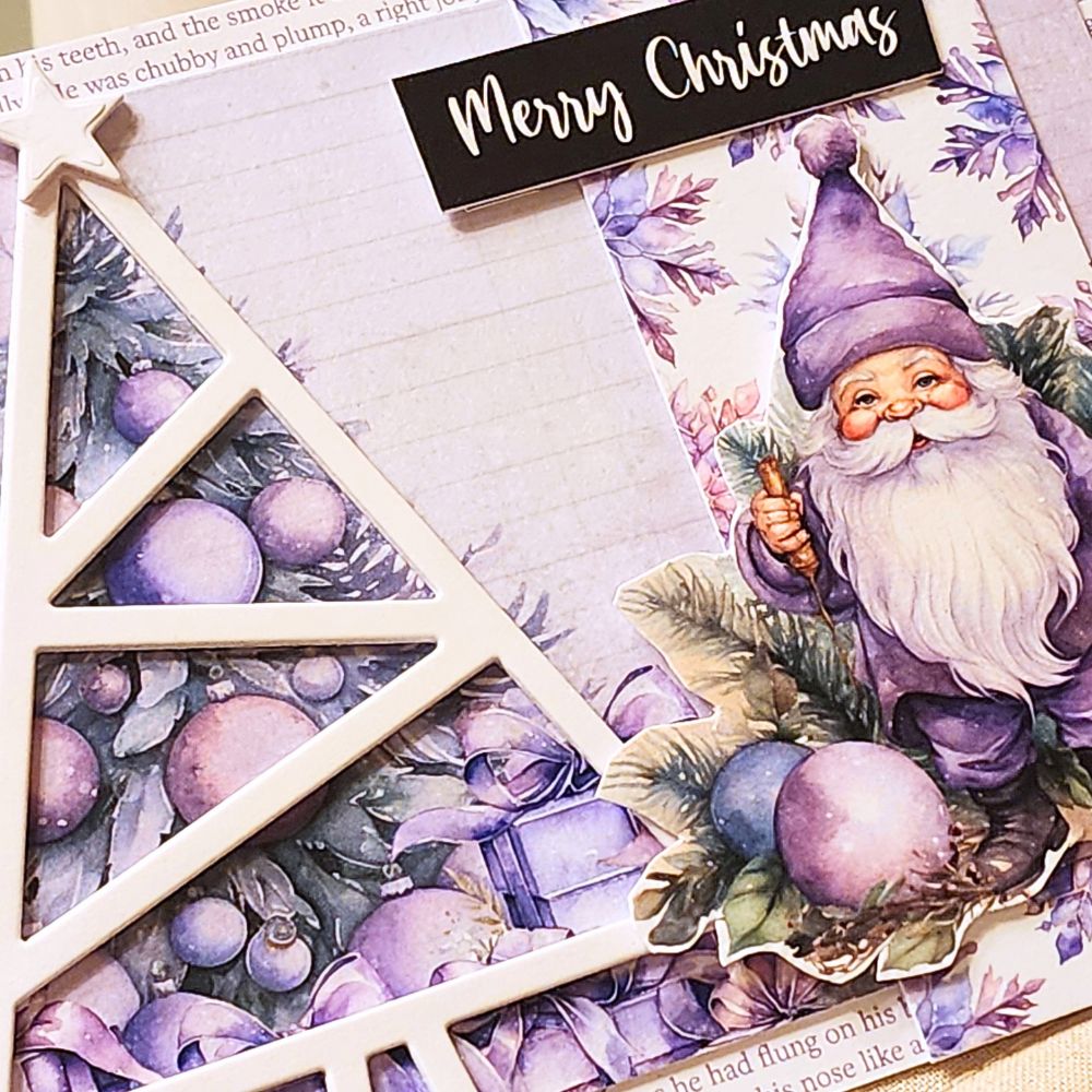 Enchanting Christmas LIMITED EDITION Papercuts Cardmaking Kit with METAL DIES 37600