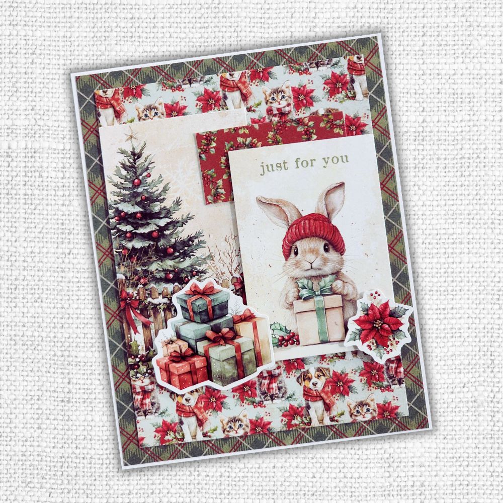 Papercuts Cardmaking Kit - Christmas Tree Farm 35439 - Paper Rose Studio