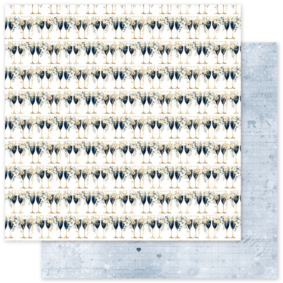 Wedding Blooms Basics 2.0 E 12x12 Paper (12pc Bulk Pack) 34500 - Paper Rose Studio