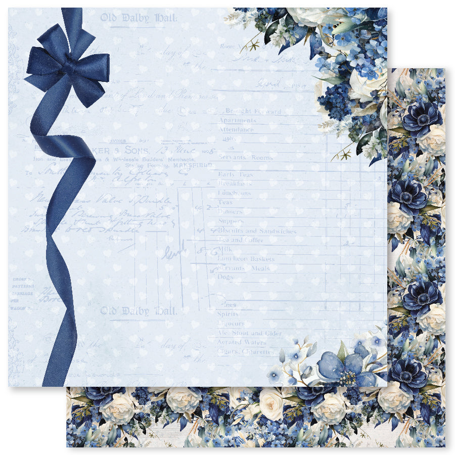 Wedding Blooms 2.0 B 12x12 Paper (12pc Bulk Pack) 34443 - Paper Rose Studio