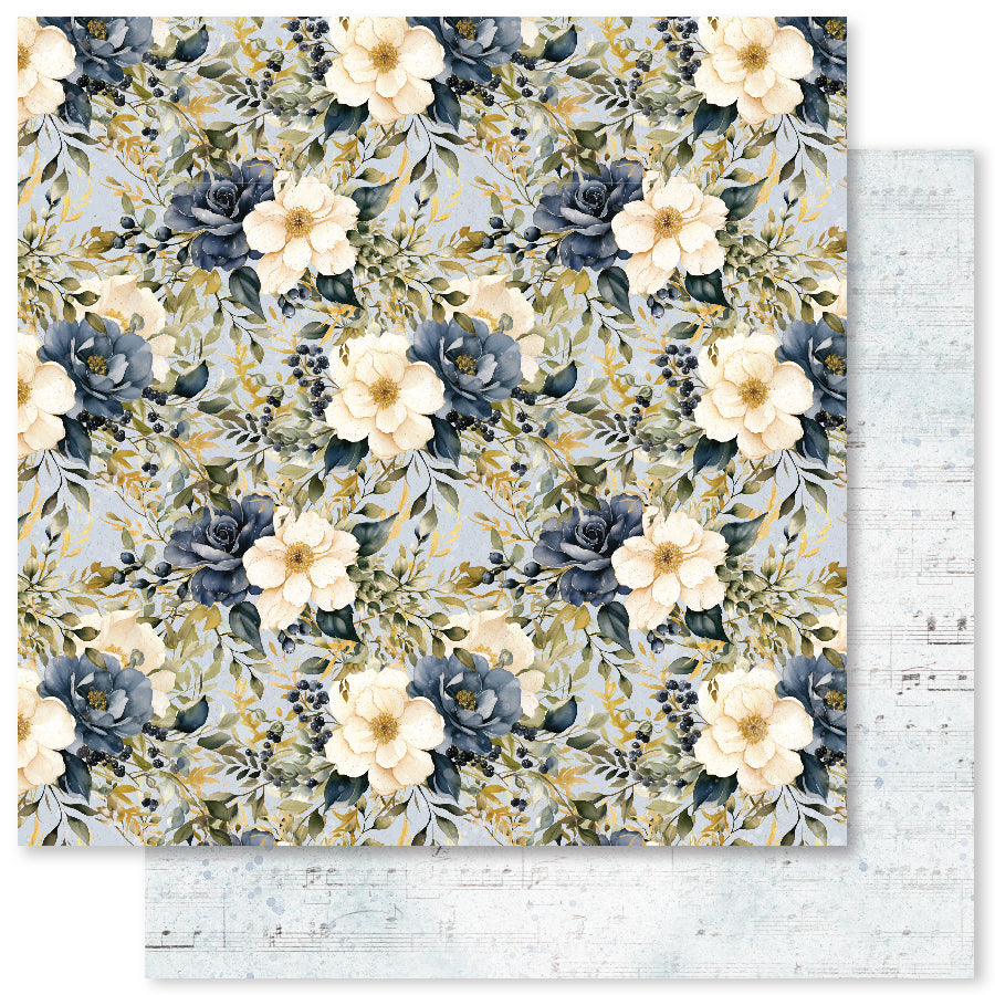 Wedding Blooms 2.0 F 12x12 Paper (12pc Bulk Pack) 34455 - Paper Rose Studio