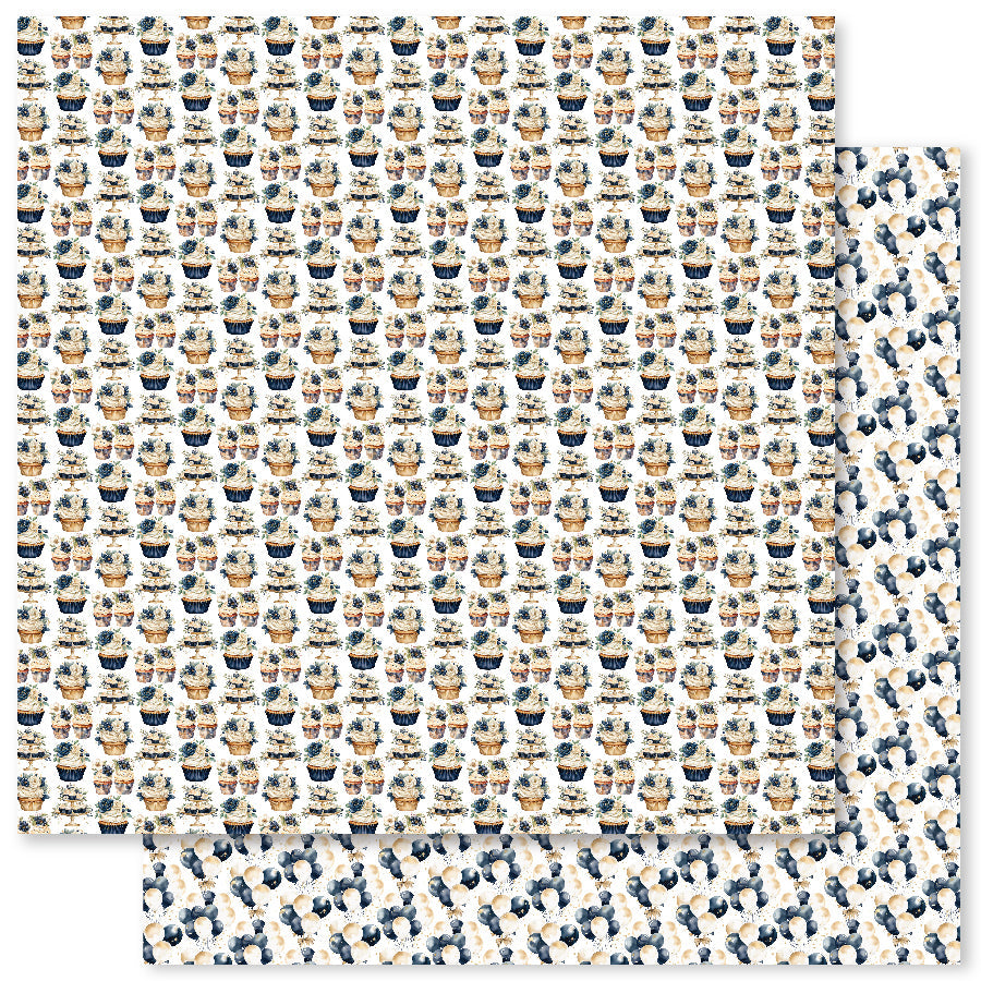 Wedding Blooms Basics C 12x12 Paper (12pc Bulk Pack) 31734 - Paper Rose Studio