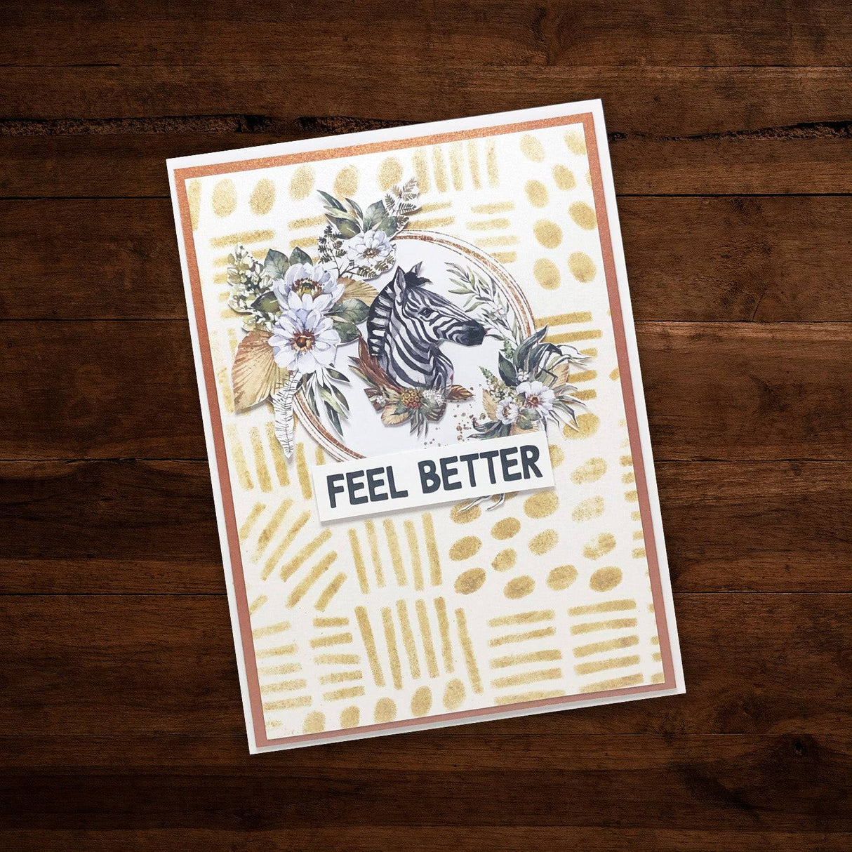 Abstract Contrast 6x6" Stencil 26503 - Paper Rose Studio