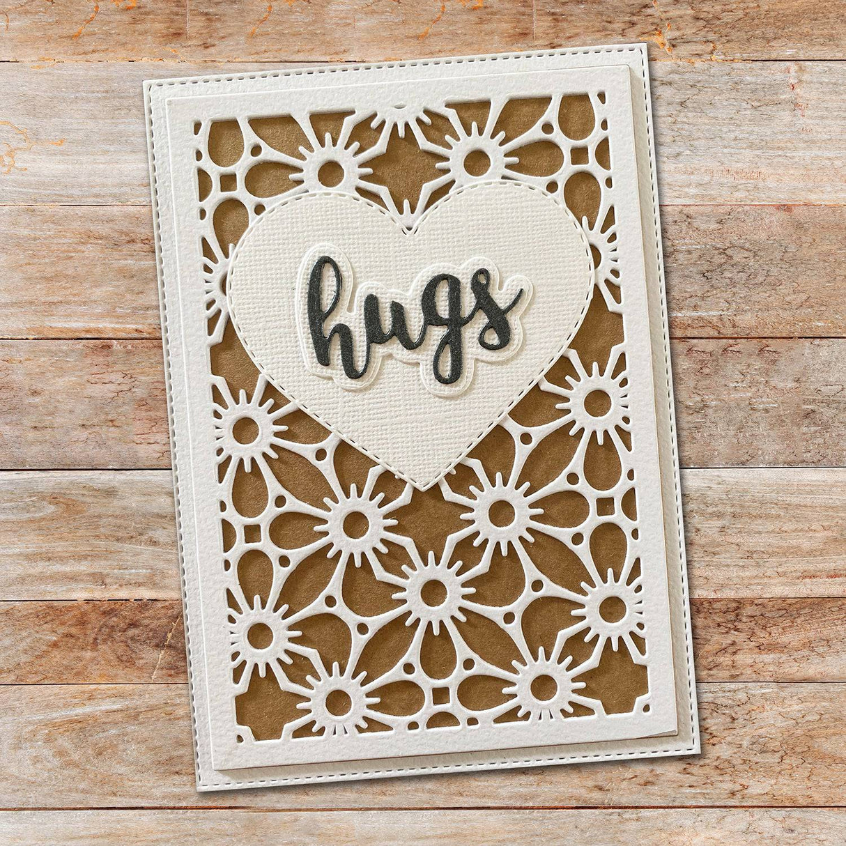 Amelia Decorative Background Metal Cutting Die 18469 - Paper Rose Studio