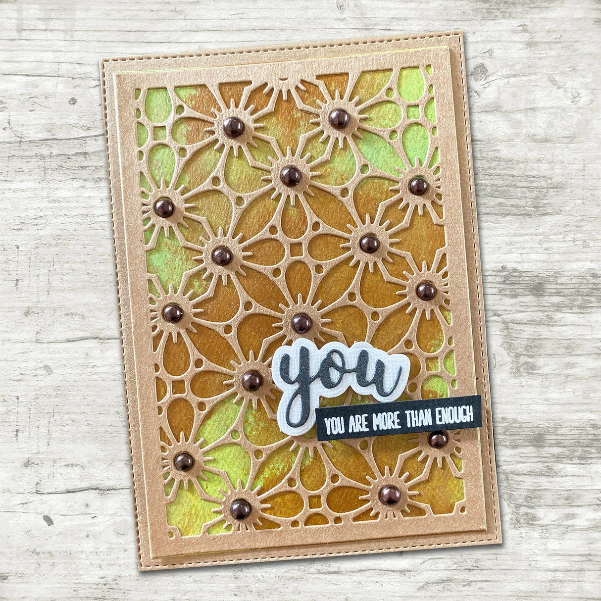 Amelia Decorative Background Metal Cutting Die 18469 - Paper Rose Studio