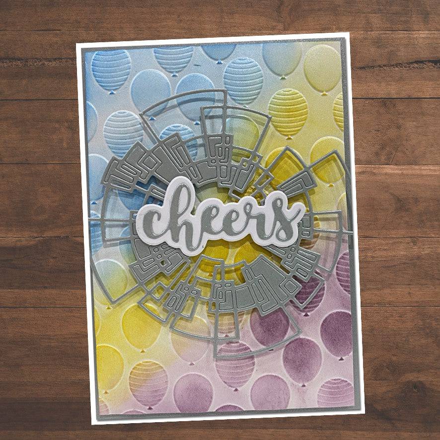Balloons 3D Embossing Folder 21483 - Paper Rose Studio