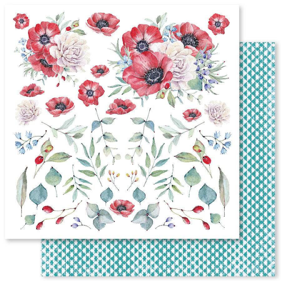 Beach Getaway F 12x12 Paper (12pc Bulk Pack) 20156 - Paper Rose Studio