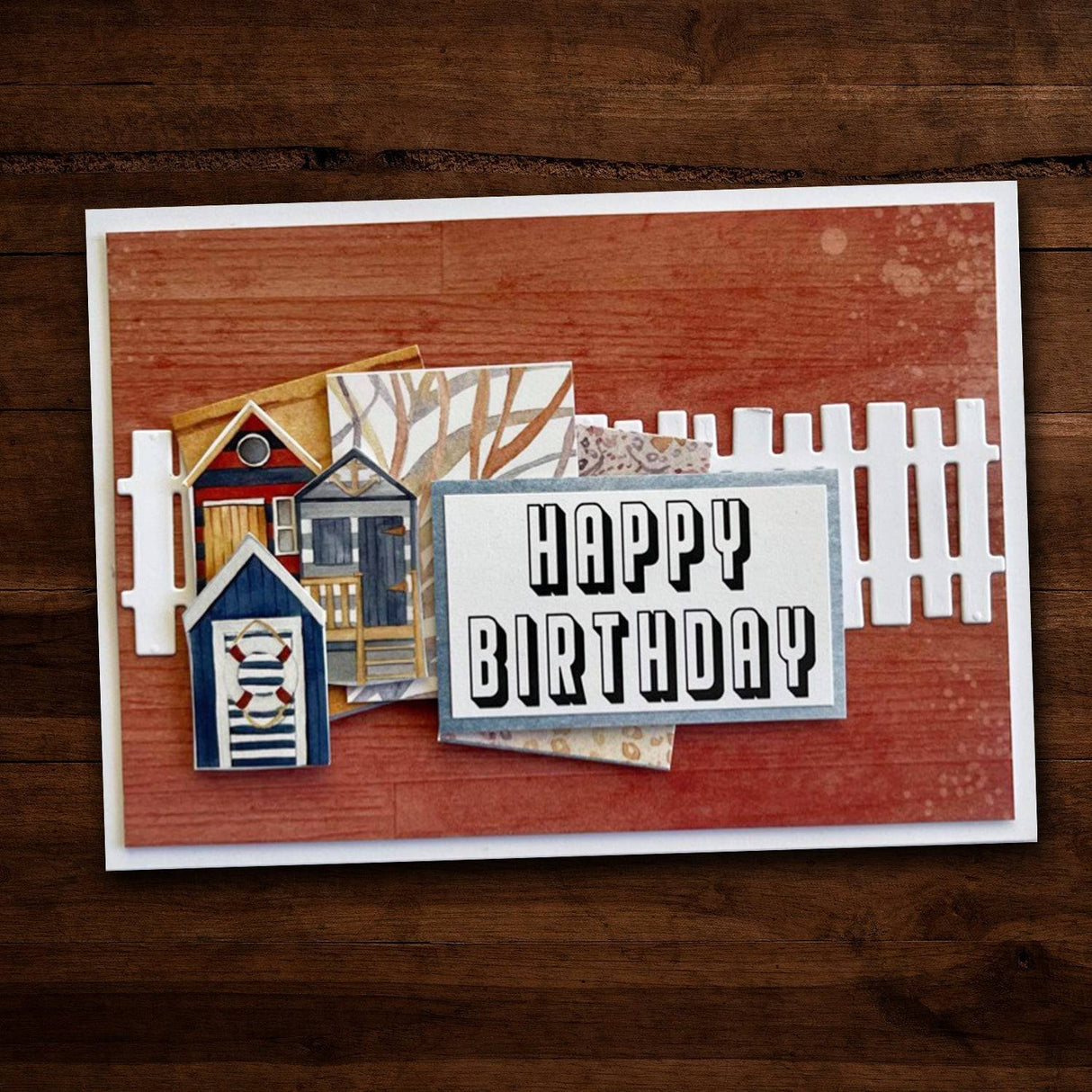 Beach Huts 6x6 Paper Collection 23773 - Paper Rose Studio