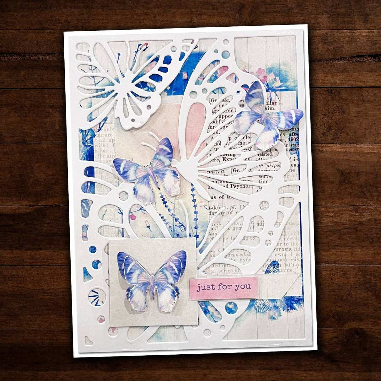 Butterfly Bliss Cardmaking Kit 25138 - Paper Rose Studio