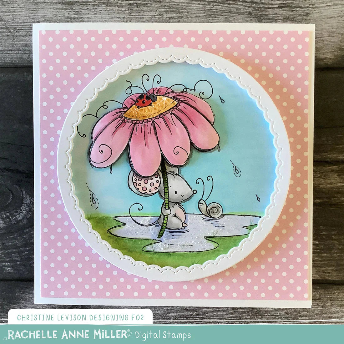 Friendship Mouse Clear Stamp 31341 - Paper Rose Studio
