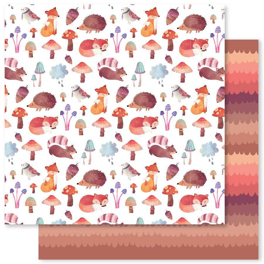 Cozy Days D 12x12 Paper (12pc Bulk Pack) 28147 - Paper Rose Studio