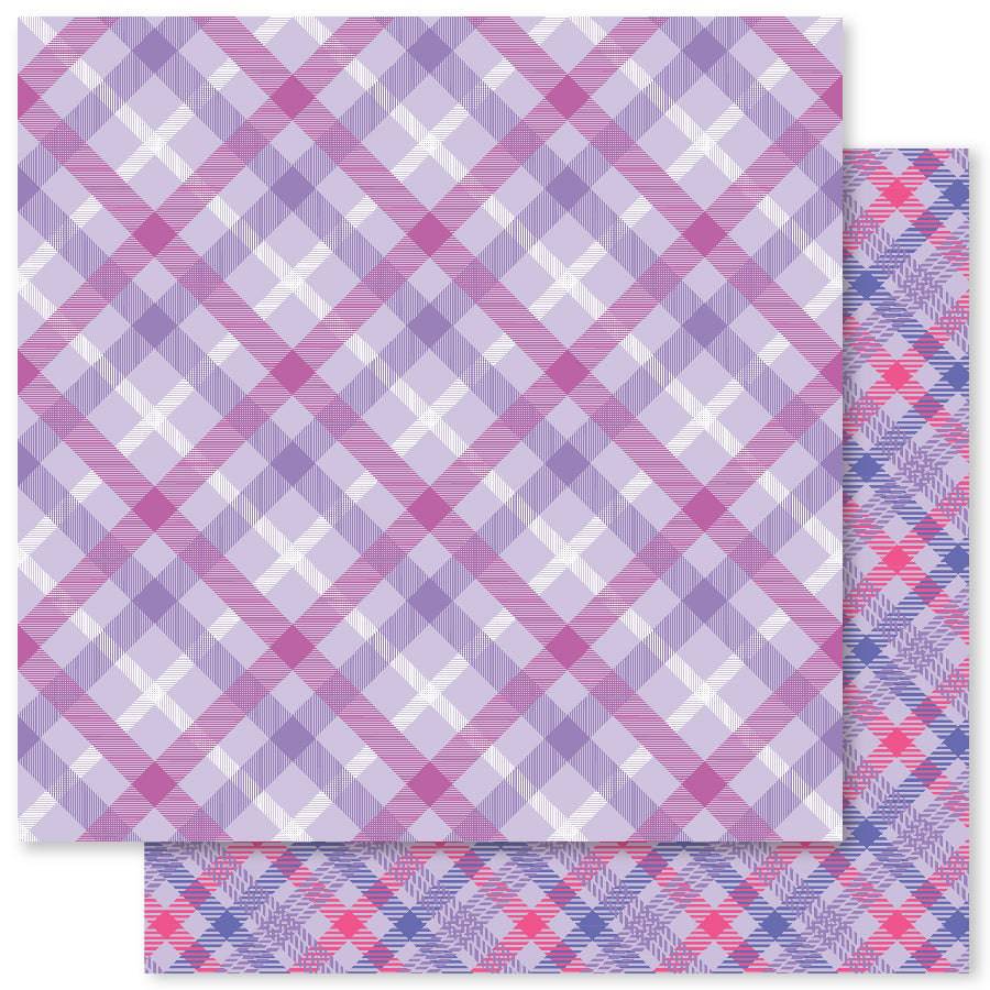 Cozy Days Plaids F 12x12 Paper (12pc Bulk Pack) 28180 - Paper Rose Studio