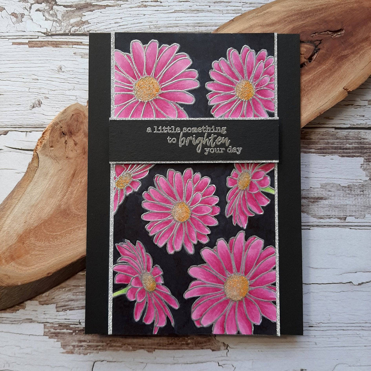 Daisy Days 4x4" Clear Stamp Set 18490 - Paper Rose Studio