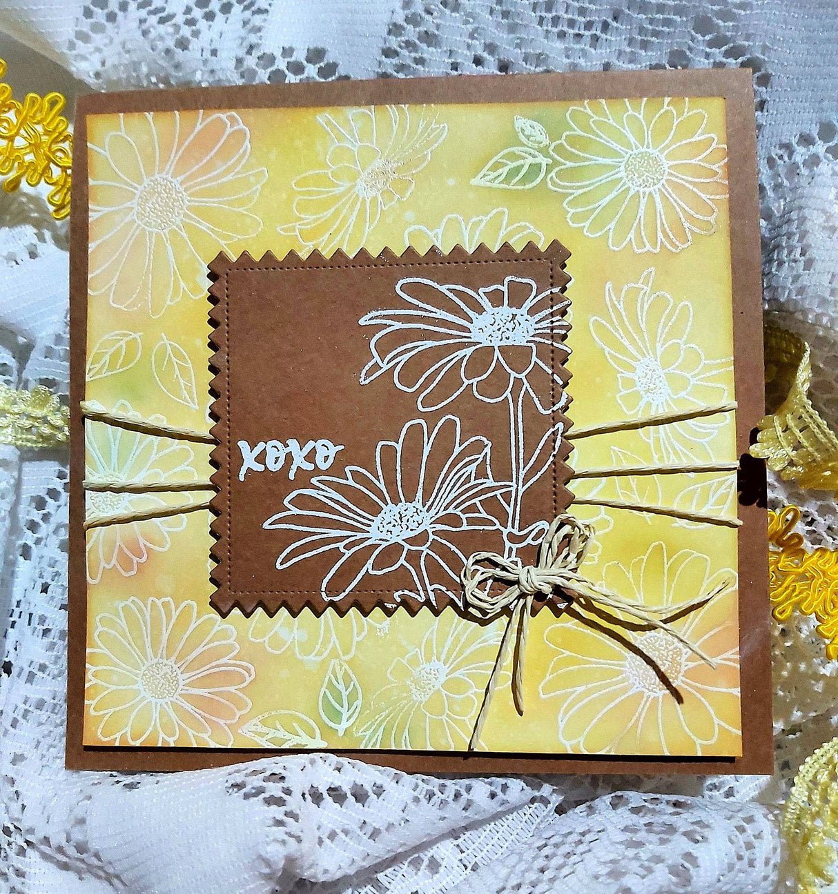 Daisy Days 4x4" Clear Stamp Set 18490 - Paper Rose Studio