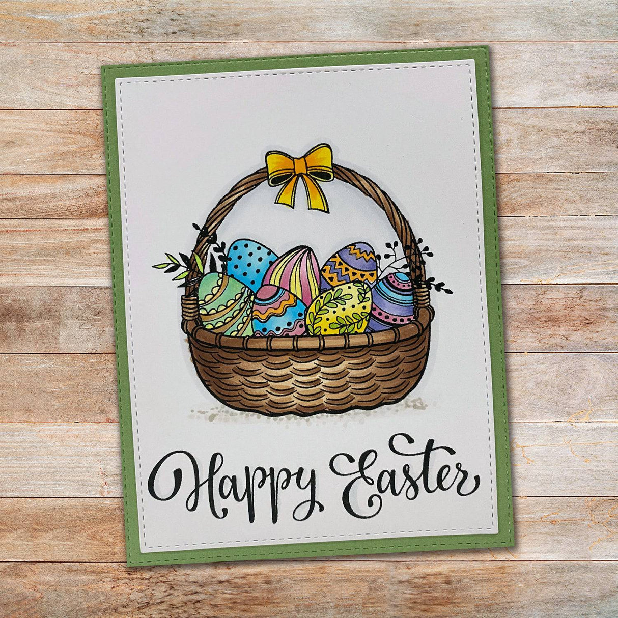 Easter Basket Accessories 3x4" Clear Stamp Set 18780 - Paper Rose Studio