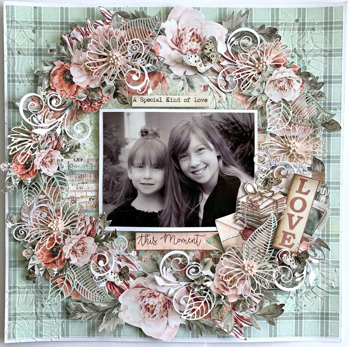 Elegant Flourish Small Metal Cutting Die 16617 - Paper Rose Studio