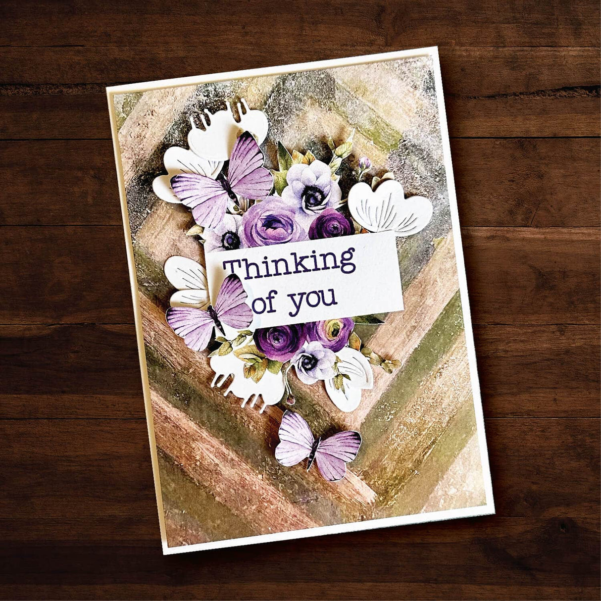 Etched Blooms 4 Metal Cutting Die 28939 - Paper Rose Studio