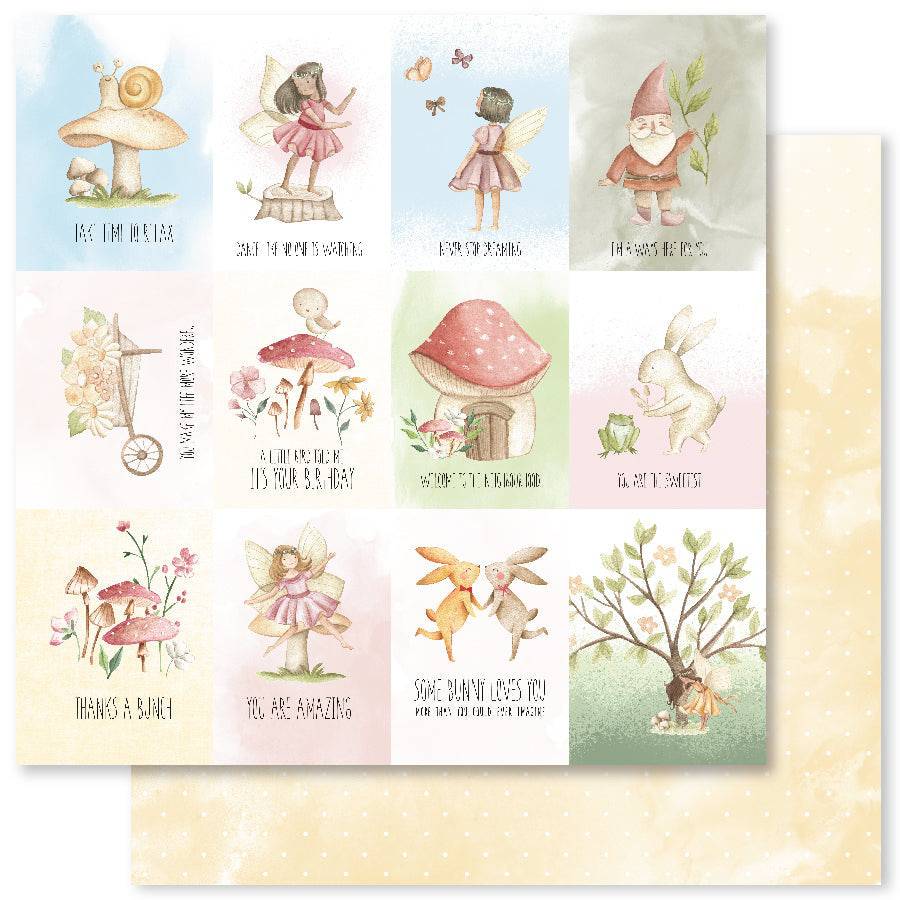 Fairy Garden A 12x12 Paper (12pc Bulk Pack) 24595 - Paper Rose Studio