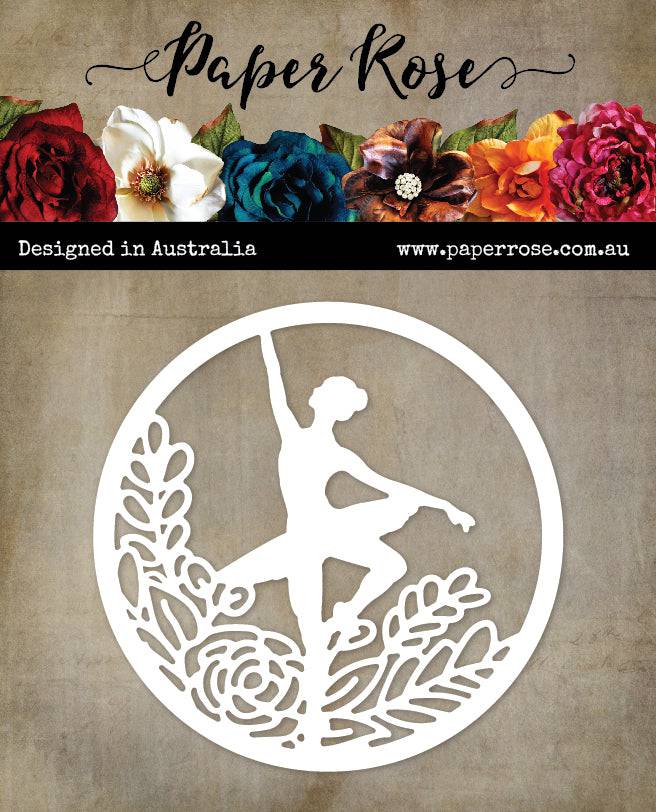 Floral Dancer Circle Metal Cutting Die 27988 - Paper Rose Studio