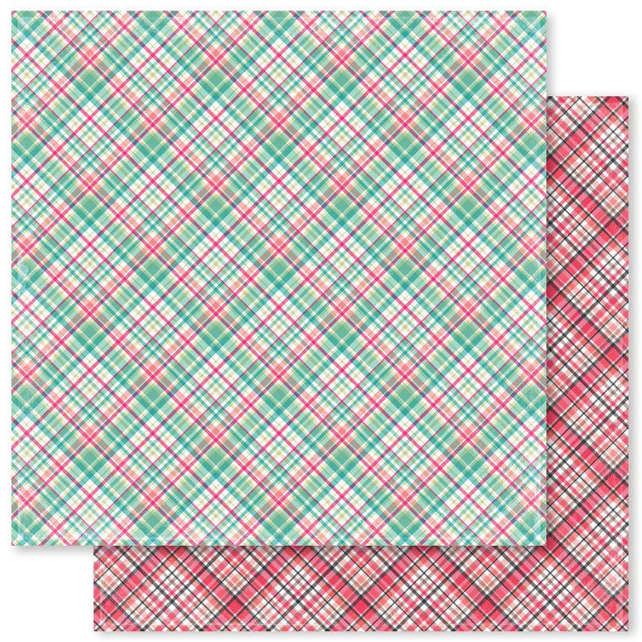 Fun Plaid A 12x12 Paper (12pc Bulk Pack) 20480 - Paper Rose Studio