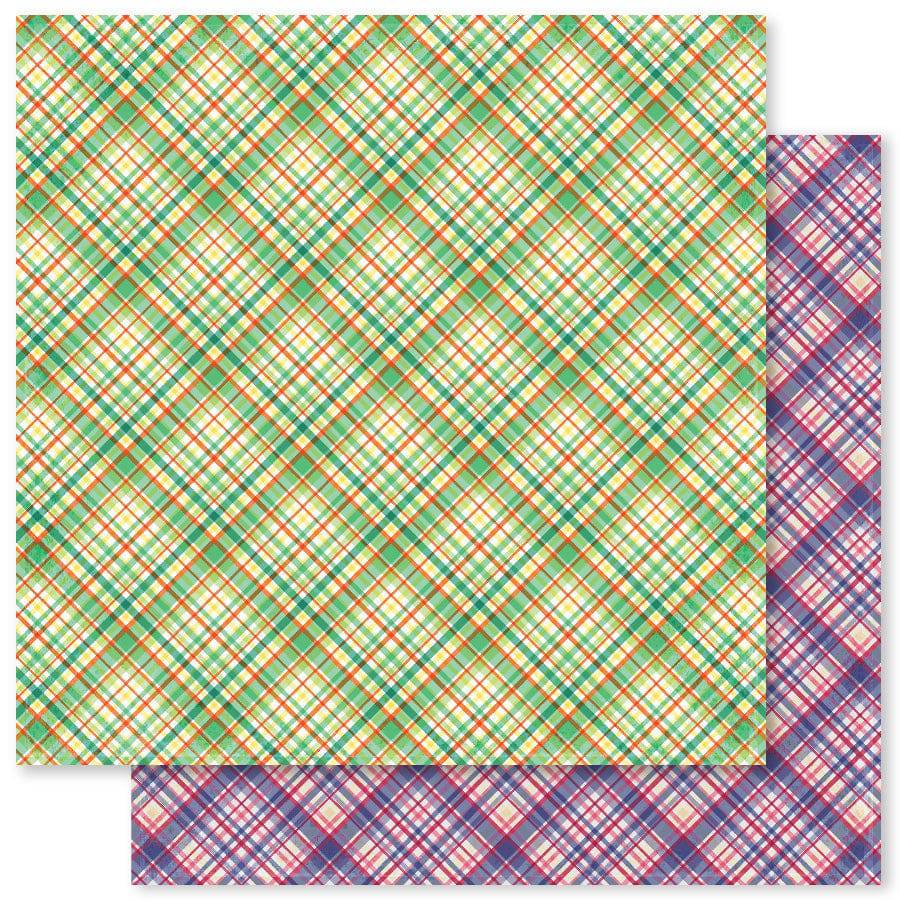 Fun Plaid F 12x12 Paper (12pc Bulk Pack) 20495 - Paper Rose Studio