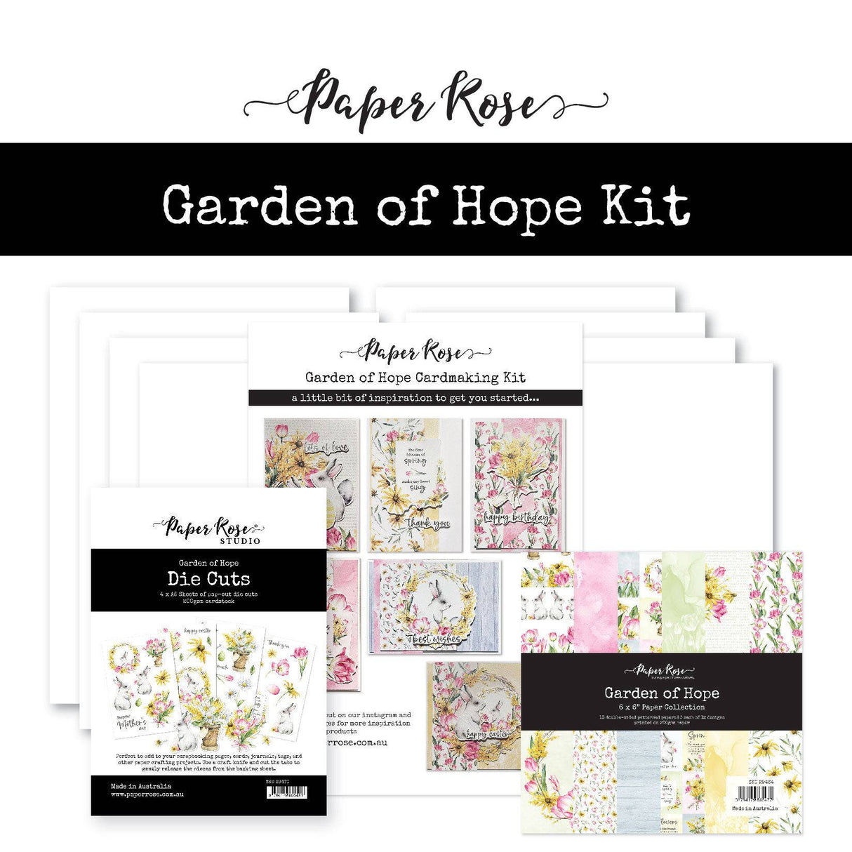 Garden of Hope Cardmaking Kit 29467 - Paper Rose Studio