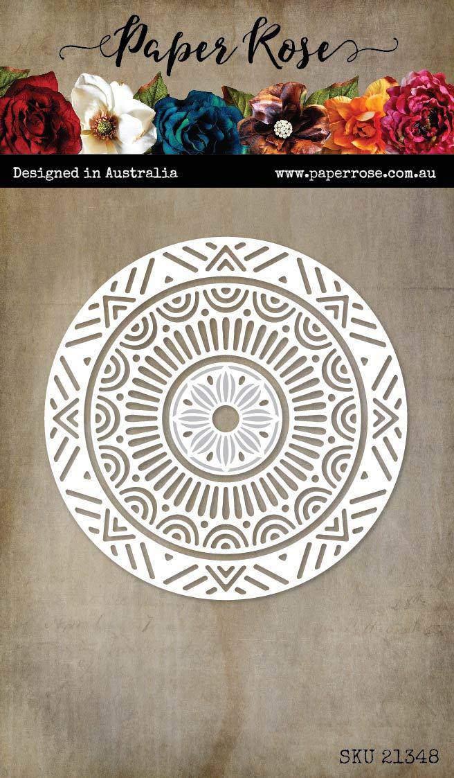 Geo Mandala Metal Cutting Die 21348 - Paper Rose Studio