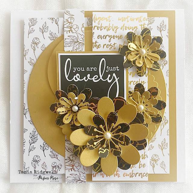 Gold Shimmer Cardstock A5 10pc 19054 - Paper Rose Studio