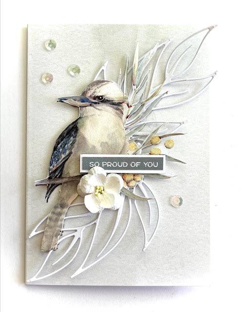 Gum Leaves 4 Metal Cutting Die 22747 - Paper Rose Studio