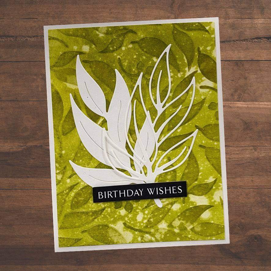 Gum Leaves 4 Metal Cutting Die 22747 - Paper Rose Studio