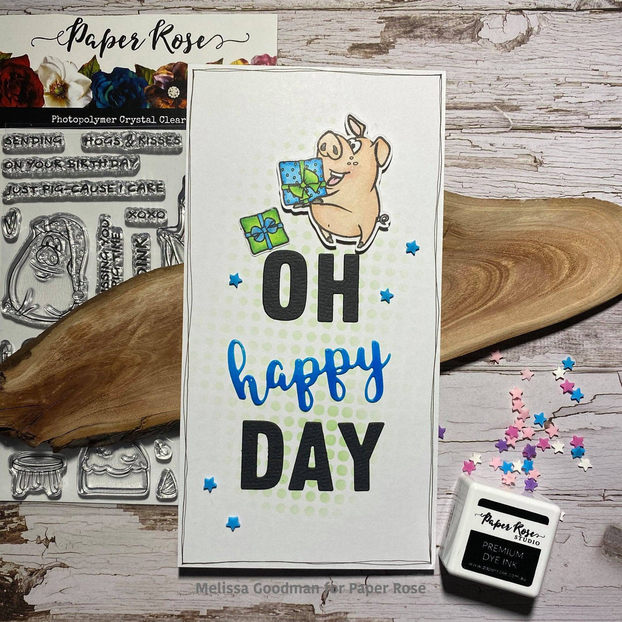 Happy Layered Metal Cutting Die 17448 - Paper Rose Studio
