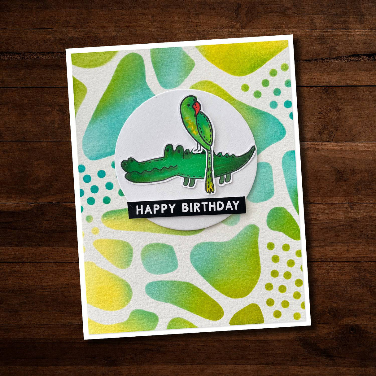 HB2U Crocodile Clear Stamp 27469 - Paper Rose Studio