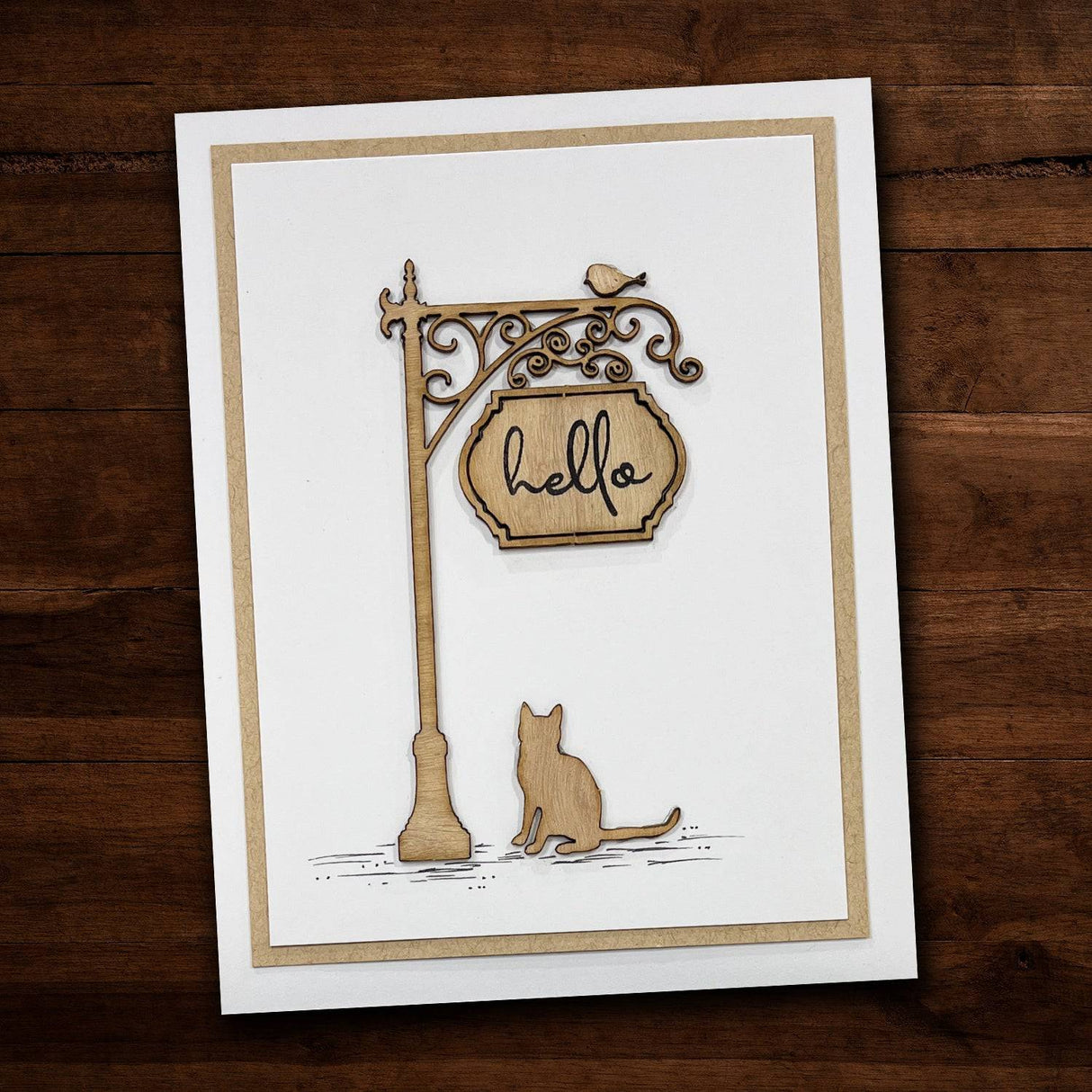 Hello Thanks Fine Script Clear Stamp Set 24214 - Paper Rose Studio