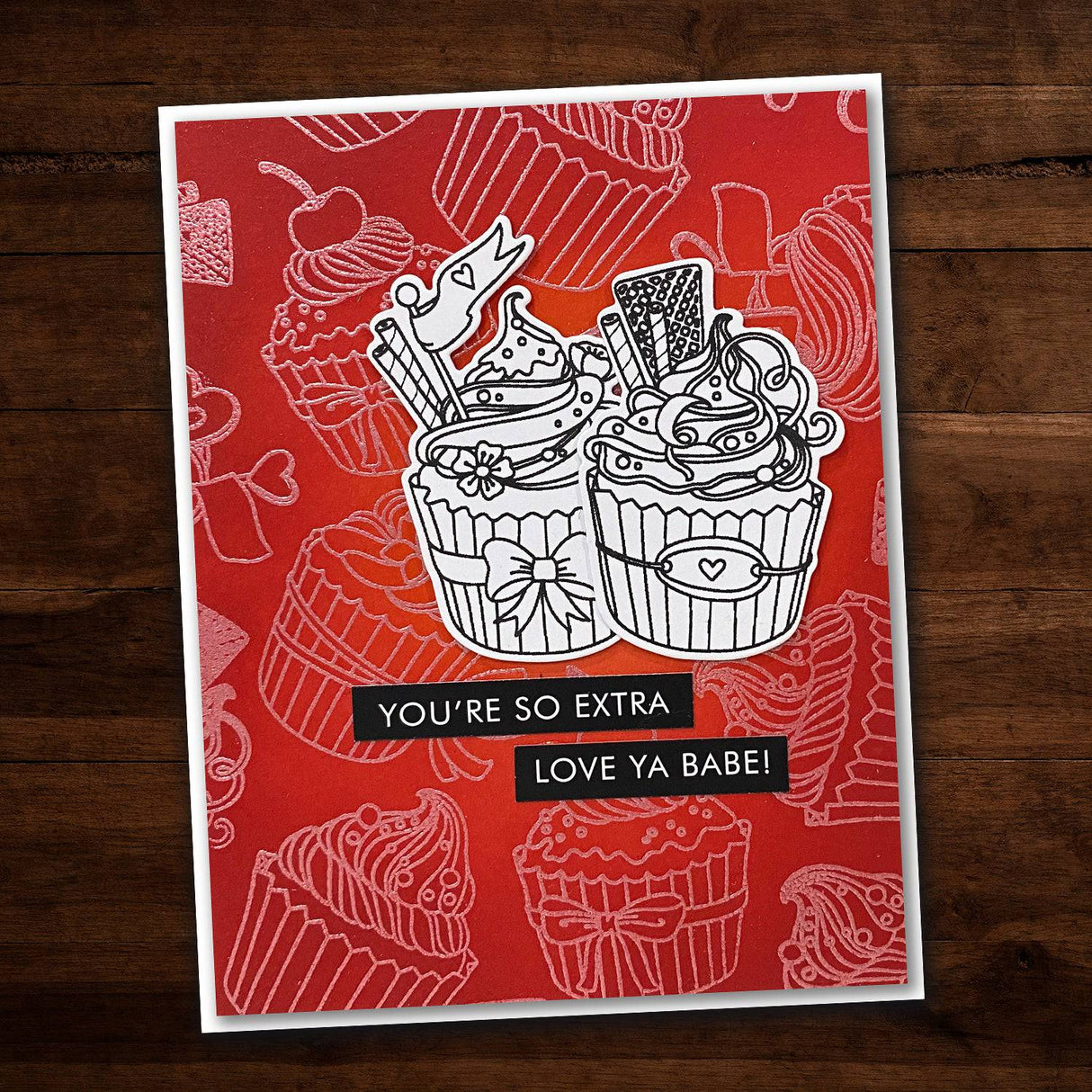 Hey Cupcake Metal Die 19067 - Paper Rose Studio