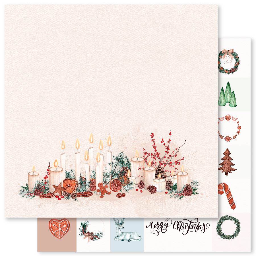 Home for Christmas F 12x12 Paper (12pc Bulk Pack) 26743 - Paper Rose Studio