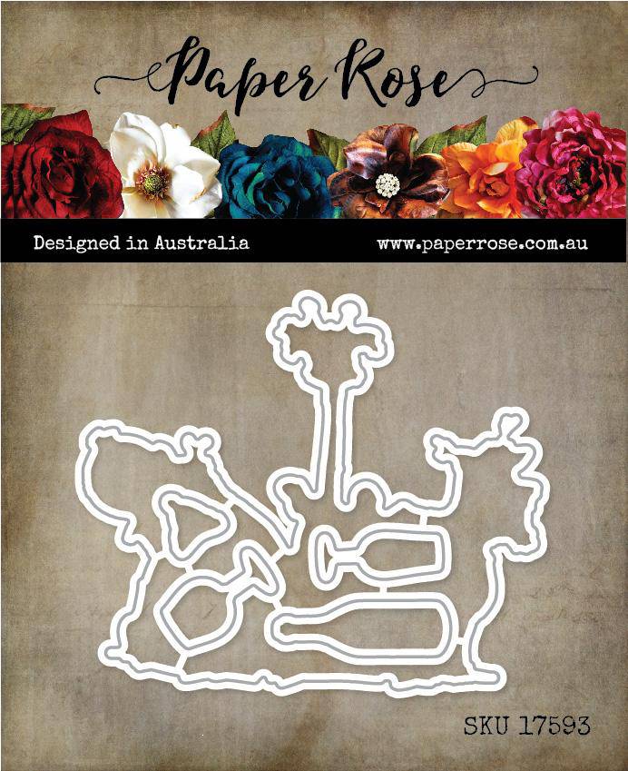 Laughing Animals 4x4 CLEAR STAMP & DIE SET 17592 17593 DISCONTINUED - Paper Rose Studio