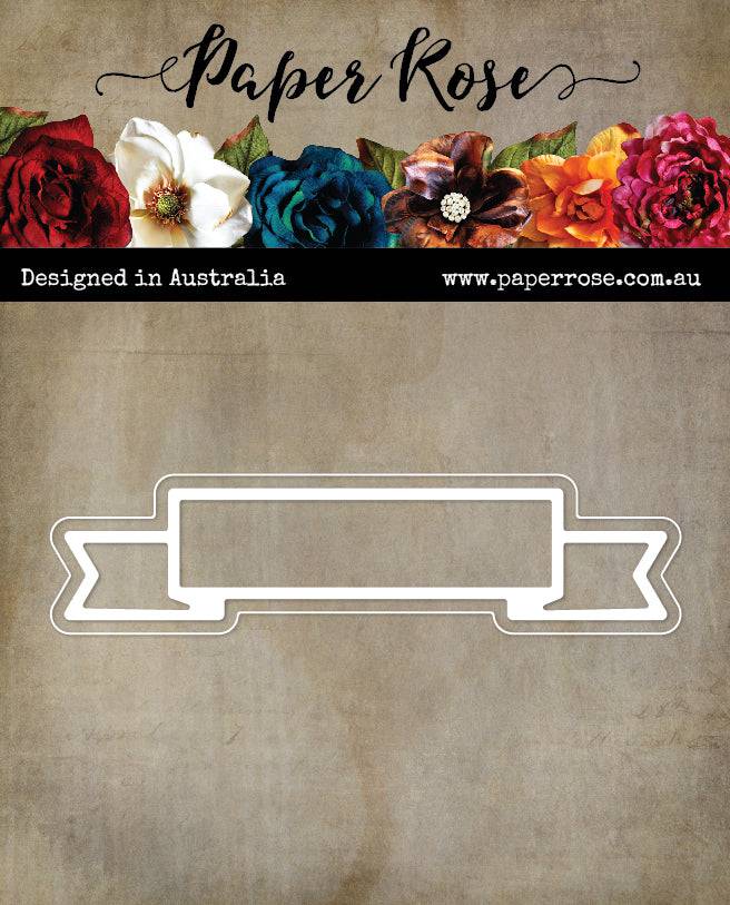 Layered Banner Metal Cutting Die 25915 - Paper Rose Studio