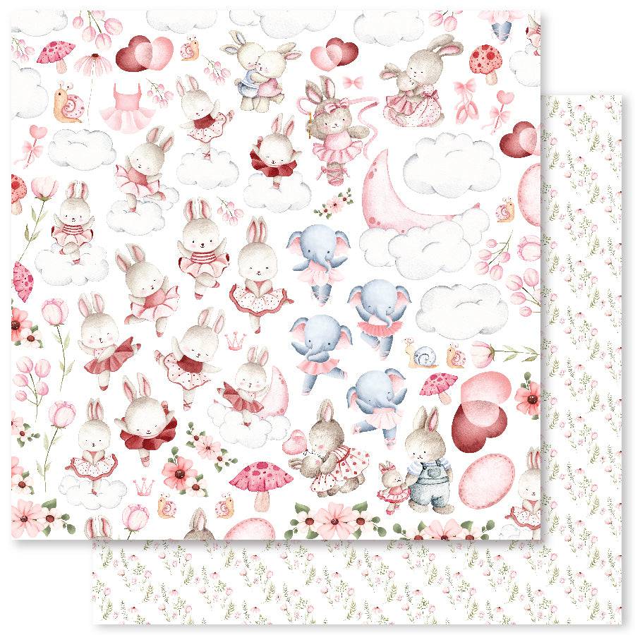 Little Ballerina C 12x12 Paper (12pc Bulk Pack) 27964 - Paper Rose Studio